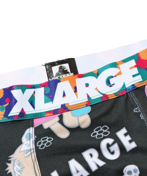 XLARGE（エクストララージ）の「XLARGE/エクストララージ 鳥とキノコ ボクサーパンツ（ボクサーパンツ・メンズ・レッド/ブラック・XL/L/M）」の7枚目の写真