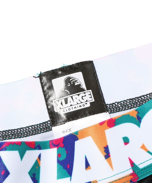 XLARGE（エクストララージ）の「XLARGE/エクストララージ 鳥とキノコ ボクサーパンツ（ボクサーパンツ・メンズ・レッド/ブラック・XL/L/M）」の4枚目の写真