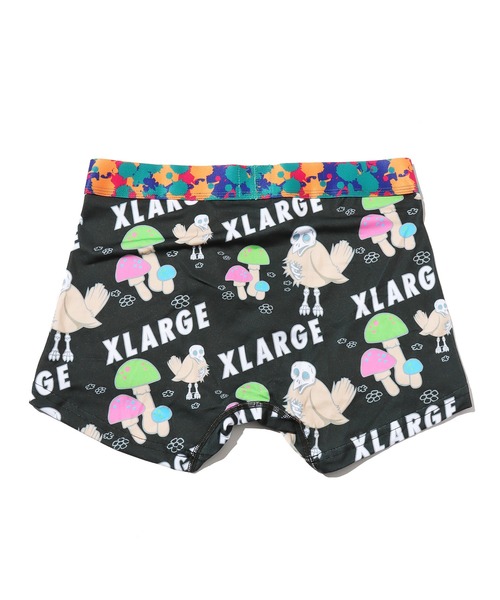 XLARGE（エクストララージ）の「XLARGE/エクストララージ 鳥とキノコ ボクサーパンツ（ボクサーパンツ・メンズ・レッド/ブラック・XL/L/M）」の12枚目の写真