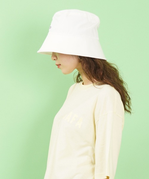 THE SHINZONE(ザ シンゾーン)の「BUCKET HAT(ハット・レディース・ホワイト/ブラック・FREE)」の5枚目の写真