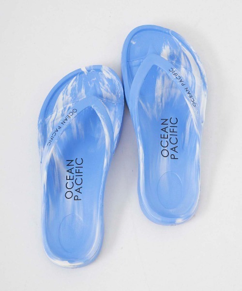 Ocean Pacific（オーシャンパシフィック）の「【OP:オーピー】ユニセックス ビーチサンダル（サンダル・メンズ・ホワイト/ブラック/ベージュ/オレンジ/ブルー/ミント・23cm/24cm/25cm/26cm/27cm/28cm）」の6枚目の写真