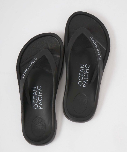 Ocean Pacific（オーシャンパシフィック）の「【OP:オーピー】ユニセックス ビーチサンダル（サンダル・メンズ・ホワイト/ブラック/ベージュ/オレンジ/ブルー/ミント・23cm/24cm/25cm/26cm/27cm/28cm）」の3枚目の写真