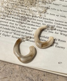 【apres jour clair×ARIAZ】シンプルアクリルピアス【ZOZOTOWN限定アイテム】