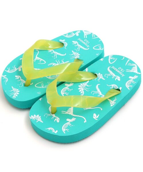 Ampersand（アンパサンド）の「ビーチサンダル（サンダル・キッズ・ブラック/ブルー/グリーン/ラベンダー/オレンジ・23/24/22/15 /20/21/16/17/18/19）」の2枚目の写真