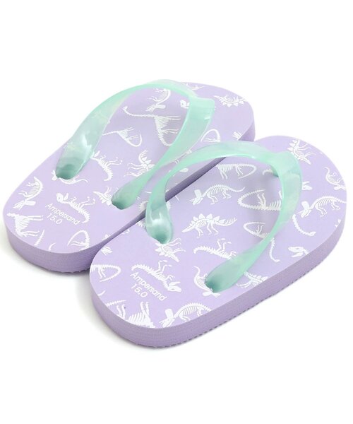 Ampersand（アンパサンド）の「ビーチサンダル（サンダル・キッズ・ブラック/ブルー/グリーン/ラベンダー/オレンジ・23/24/22/15 /20/21/16/17/18/19）」の9枚目の写真