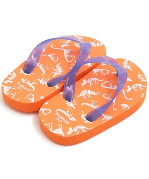 Ampersand（アンパサンド）の「ビーチサンダル（サンダル・キッズ・ブラック/ブルー/グリーン/ラベンダー/オレンジ・23/24/22/15 /20/21/16/17/18/19）」の8枚目の写真