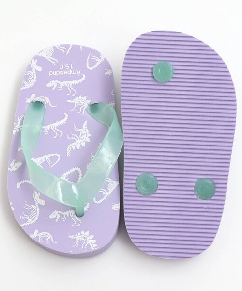 Ampersand（アンパサンド）の「ビーチサンダル（サンダル・キッズ・ブラック/ブルー/グリーン/ラベンダー/オレンジ・23/24/22/15 /20/21/16/17/18/19）」の14枚目の写真