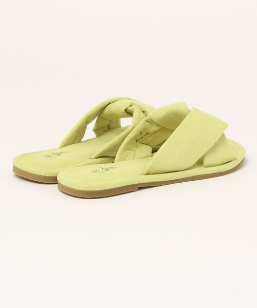 LUGG NAGG（ラグナグ）の「ロールクロススエードサンダル（サンダル・レディース・チャコールグレー/レッド/イエロー/アイボリー/モカ・LL/S/M/L）」の7枚目の写真