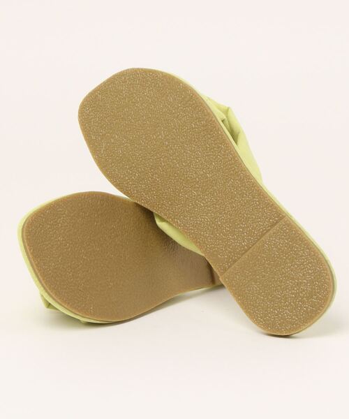 LUGG NAGG（ラグナグ）の「ロールクロススエードサンダル（サンダル・レディース・チャコールグレー/レッド/イエロー/アイボリー/モカ・LL/S/M/L）」の6枚目の写真