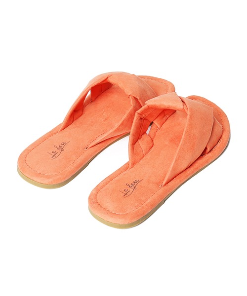 LUGG NAGG（ラグナグ）の「ロールクロススエードサンダル（サンダル・レディース・チャコールグレー/レッド/イエロー/アイボリー/モカ・LL/S/M/L）」の20枚目の写真