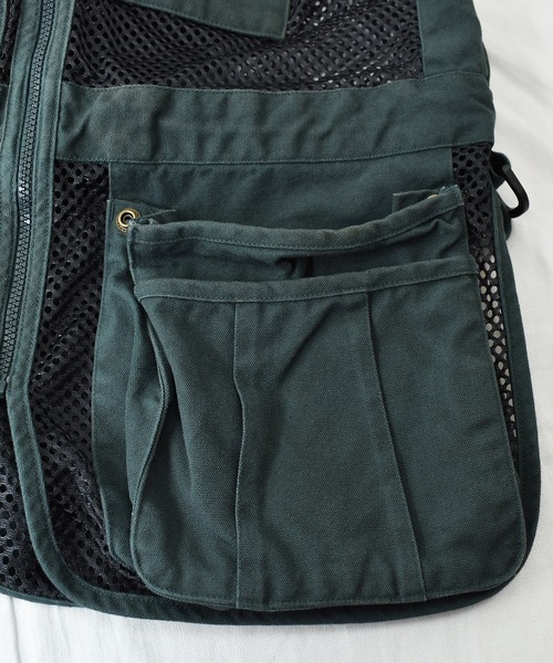 VINTAGE(ヴィンテージ)の「【ヴィンテージ古着】Cabela's / カベラス ハンティングベスト(ベスト・メンズ・グリーン・MEDIUM)」の8枚目の写真