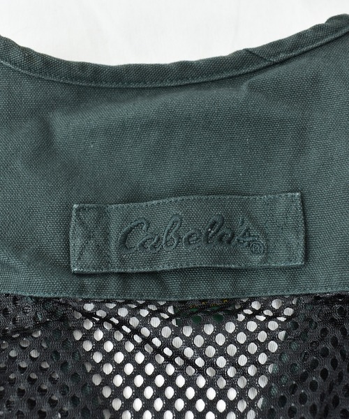 VINTAGE(ヴィンテージ)の「【ヴィンテージ古着】Cabela's / カベラス ハンティングベスト(ベスト・メンズ・グリーン・MEDIUM)」の7枚目の写真
