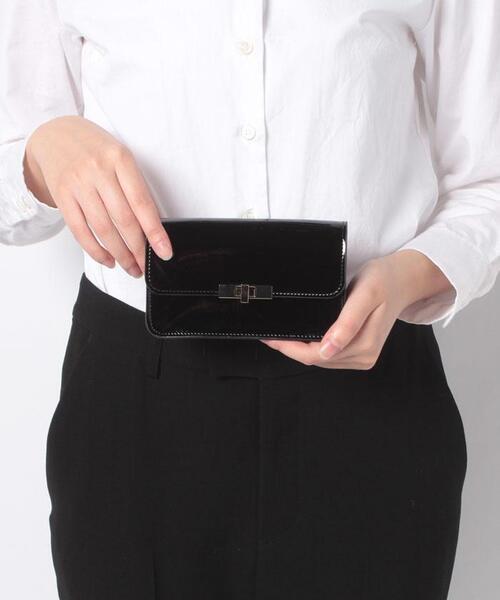 agnes b.(アニエスベー)の「CU04 POCHETTE バッグ(クラッチバッグ・レディース・ブラック・FREE)」の2枚目の写真