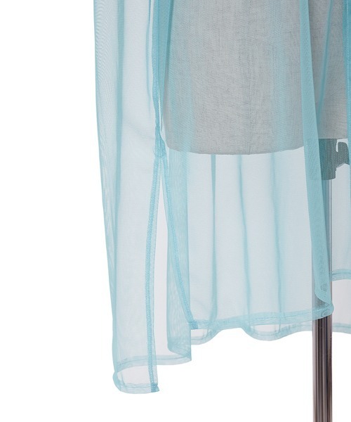 AS KNOW AS PINKY（アズノゥアズピンキー）の「色をプラスにチュールシャツ（シャツ/ブラウス・レディース・オフホワイト/イエロー/ピンク/ライトブルー・FREE）」の11枚目の写真