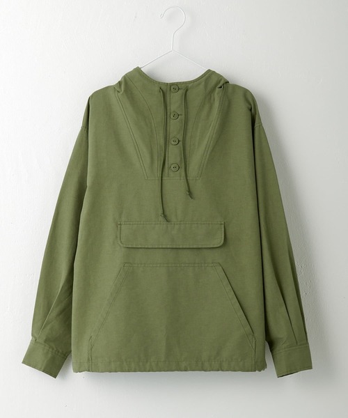 Omekashi（オメカシ）の「【earthy_】アノラックパーカー（マウンテンパーカー・レディース・ブラック/カーキ・FREE）」の8枚目の写真