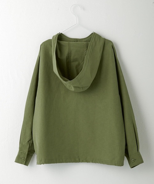 Omekashi（オメカシ）の「【earthy_】アノラックパーカー（マウンテンパーカー・レディース・ブラック/カーキ・FREE）」の18枚目の写真