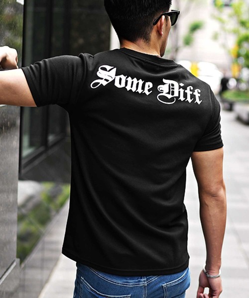 JOKER(ジョーカー)の「【SOMEDIFF】デザインプレミアム半袖カットソー メンズ ロゴTシャツ タイトシルエット 春服(Tシャツ/カットソー・メンズ・ホワイト系1/ホワイト系2/ホワイト系3/ブラック系1/ブラック系2/ブラック系3・M/L/XL)」の5枚目の写真