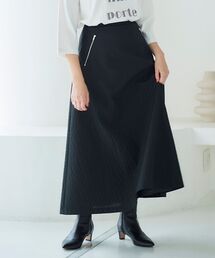 le.coeur blanc | キルティングジャカードフレアスカート(スカート)