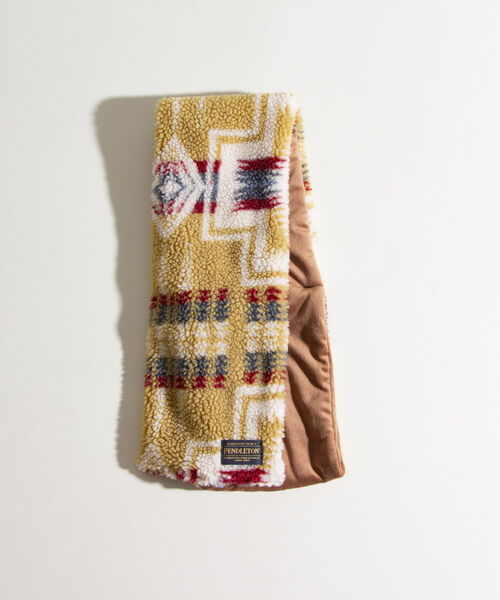 PENDLETON(ペンドルトン)の「【PENDLETON/ペンドルトン】別注HARDING ボアマフラー リバーシブル フリース(マフラー・メンズ・ホワイト系その他/ブラック系その他/ベージュ系その他・FREE)」の17枚目の写真