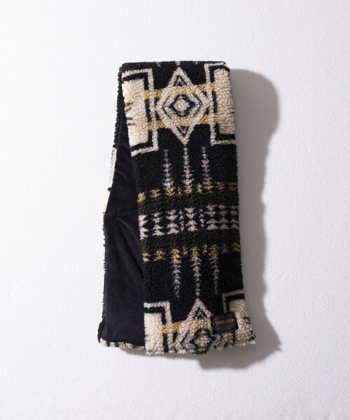 PENDLETON(ペンドルトン)の「【PENDLETON/ペンドルトン】別注HARDING ボアマフラー リバーシブル フリース(マフラー・メンズ・ホワイト系その他/ブラック系その他/ベージュ系その他・FREE)」の18枚目の写真