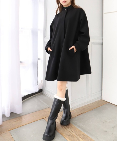 moment+（モーメントプラス）の「トラックソール2WAYファー使いロングブーツ（ブーツ・レディース・ブラック/ブラック系その他・M/LL/L/S）」の15枚目の写真