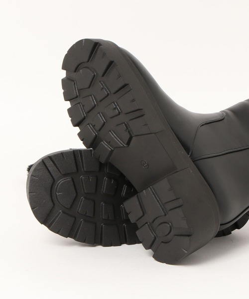 moment+（モーメントプラス）の「トラックソール2WAYファー使いロングブーツ（ブーツ・レディース・ブラック/ブラック系その他・M/LL/L/S）」の22枚目の写真