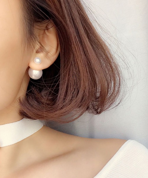 セール】Silver925 シルバーピアス パールピアス（ピアス（両耳