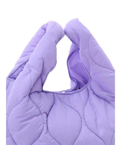 Green　Parks（グリーンパークス）の「キルトトートバッグ（トートバッグ・レディース・ブラウン/パープル/ホワイト・FREE）」の10枚目の写真