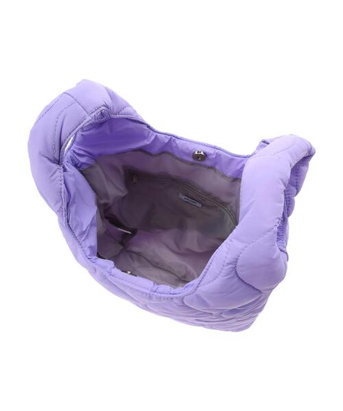 Green　Parks（グリーンパークス）の「キルトトートバッグ（トートバッグ・レディース・ブラウン/パープル/ホワイト・FREE）」の12枚目の写真