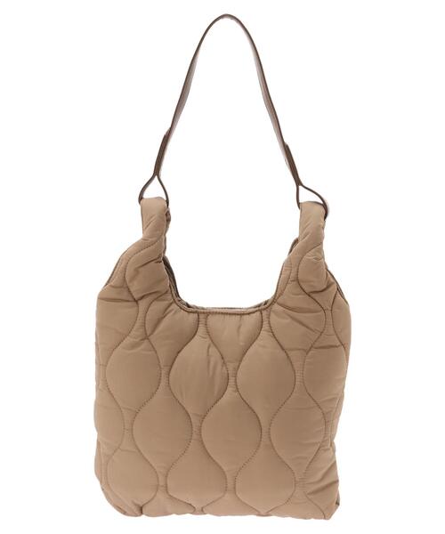 Green　Parks（グリーンパークス）の「キルトトートバッグ（トートバッグ・レディース・ブラウン/パープル/ホワイト・FREE）」の8枚目の写真