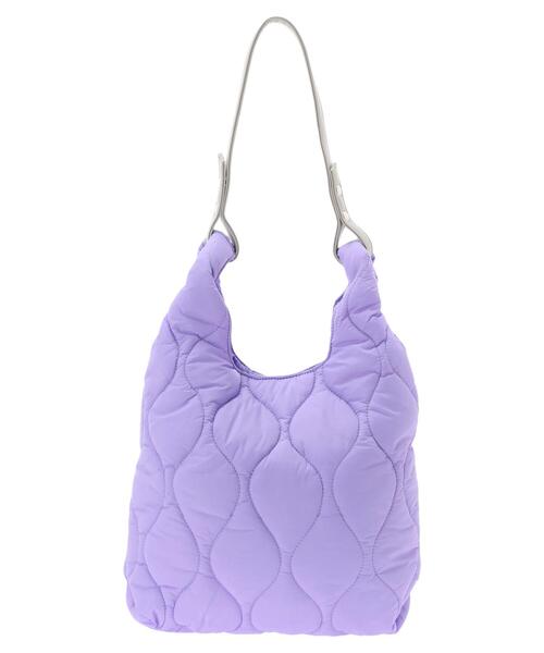 Green　Parks（グリーンパークス）の「キルトトートバッグ（トートバッグ・レディース・ブラウン/パープル/ホワイト・FREE）」の3枚目の写真