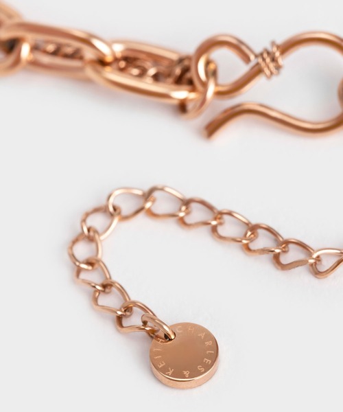 CHARLES & KEITH（チャールズ & キース）の「ダブルチェーン チョーカー（ネックレス・レディース・シルバー/ゴールド/ゴールド系その他・FREE）」の14枚目の写真