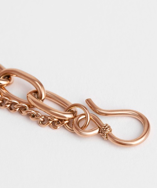 CHARLES & KEITH（チャールズ & キース）の「ダブルチェーン チョーカー（ネックレス・レディース・シルバー/ゴールド/ゴールド系その他・FREE）」の15枚目の写真