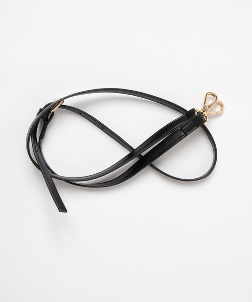 WEGO(ウィゴー)の「WEGO/バニティーショルダーバッグ(ショルダーバッグ・レディース・ブラック系その他/その他1/ホワイト系その他/ホワイト/ブラック・FREE)」の15枚目の写真