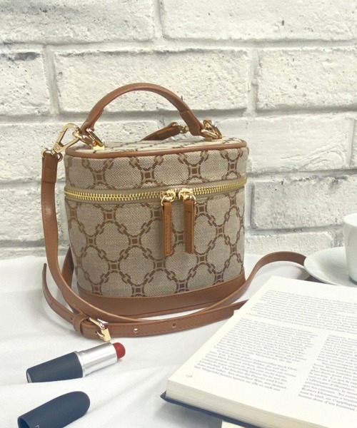 WEGO(ウィゴー)の「WEGO/バニティーショルダーバッグ(ショルダーバッグ・レディース・ブラック系その他/その他1/ホワイト系その他/ホワイト/ブラック・FREE)」の22枚目の写真