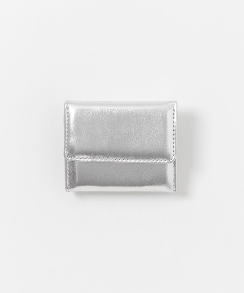 SENSE OF PLACE by URBAN RESEARCH（センスオブプレイスバイアーバンリサーチ）の「ミニマムコンパクトウォレット（財布・レディース・ブラック/シルバー/モカ・ONE）」の8枚目の写真