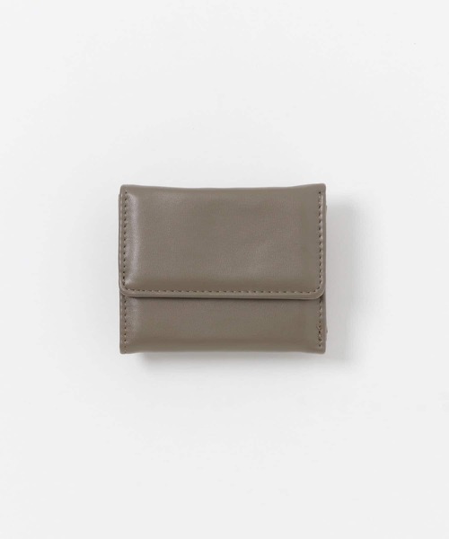 SENSE OF PLACE by URBAN RESEARCH（センスオブプレイスバイアーバンリサーチ）の「ミニマムコンパクトウォレット（財布・レディース・ブラック/シルバー/モカ・ONE）」の9枚目の写真