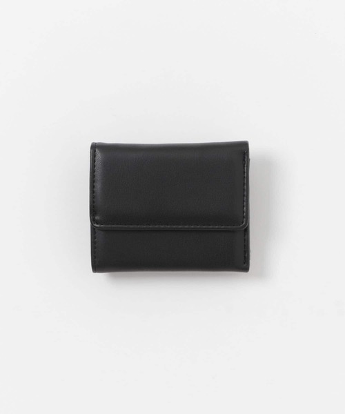 SENSE OF PLACE by URBAN RESEARCH（センスオブプレイスバイアーバンリサーチ）の「ミニマムコンパクトウォレット（財布・レディース・ブラック/シルバー/モカ・ONE）」の10枚目の写真
