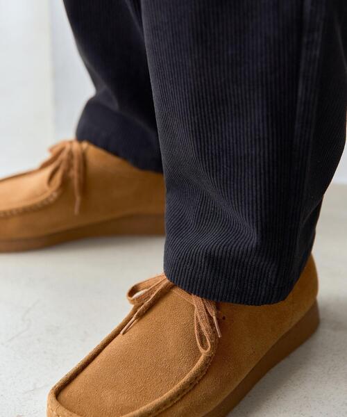 green label relaxing（グリーンレーベルリラクシング）の「ソフトコール PLAY-PANTS パンツ（その他パンツ・メンズ・ライトグレー/ブラック/ダークグリーン・S/M/L/XL）」の5枚目の写真