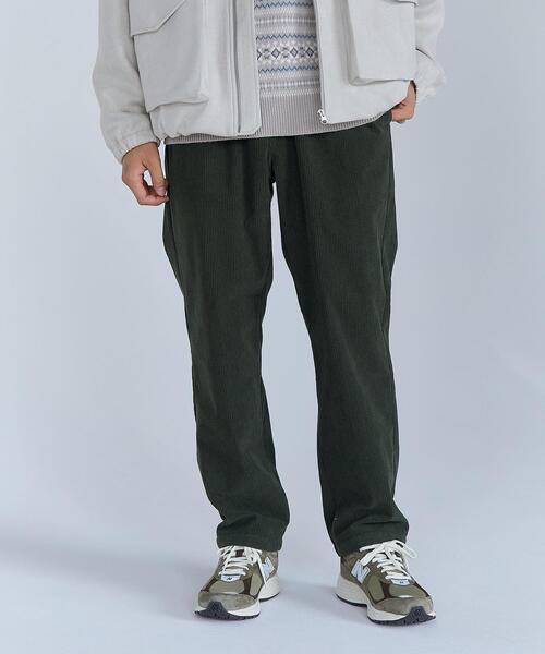 green label relaxing（グリーンレーベルリラクシング）の「ソフトコール PLAY-PANTS パンツ（その他パンツ・メンズ・ライトグレー/ブラック/ダークグリーン・S/M/L/XL）」の8枚目の写真