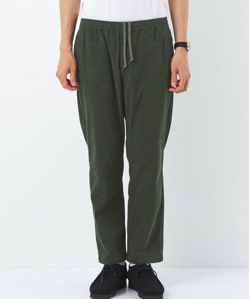 green label relaxing（グリーンレーベルリラクシング）の「ソフトコール PLAY-PANTS パンツ（その他パンツ・メンズ・ライトグレー/ブラック/ダークグリーン・S/M/L/XL）」の11枚目の写真