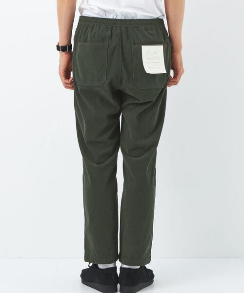 green label relaxing（グリーンレーベルリラクシング）の「ソフトコール PLAY-PANTS パンツ（その他パンツ・メンズ・ライトグレー/ブラック/ダークグリーン・S/M/L/XL）」の13枚目の写真