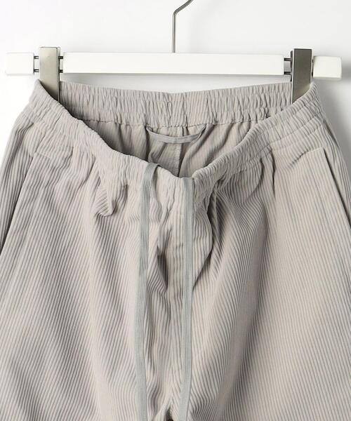 green label relaxing（グリーンレーベルリラクシング）の「ソフトコール PLAY-PANTS パンツ（その他パンツ・メンズ・ライトグレー/ブラック/ダークグリーン・S/M/L/XL）」の20枚目の写真