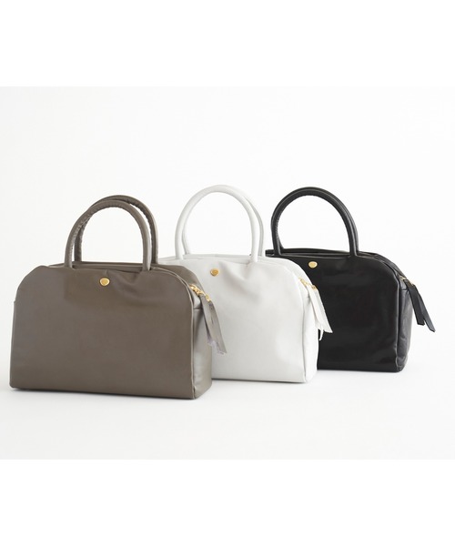 PR01.(ピーアールワン)の「Neutral Gray NH405ハスキー(ショルダーバッグ・レディース・ライトグレー/ブラック/グレー・FREE)」の14枚目の写真