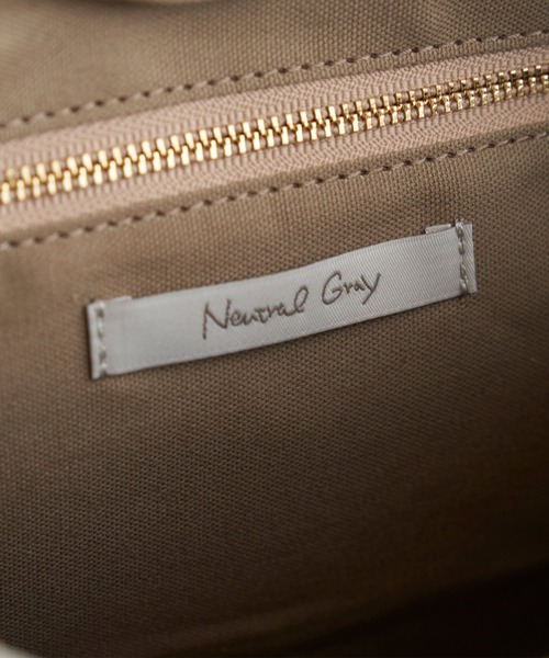 PR01.(ピーアールワン)の「Neutral Gray NH405ハスキー(ショルダーバッグ・レディース・ライトグレー/ブラック/グレー・FREE)」の16枚目の写真