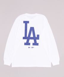 【NEW ERA/ニューエラ】メジャーリーグ コレクション バックプリントチームロゴ 長袖Tシャツ/ ロングスリーブ/リラックスフィット