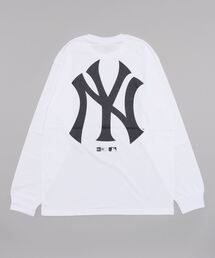 【NEW ERA/ニューエラ】メジャーリーグ コレクション バックプリントチームロゴ 長袖Tシャツ/ ロングスリーブ/リラックスフィット