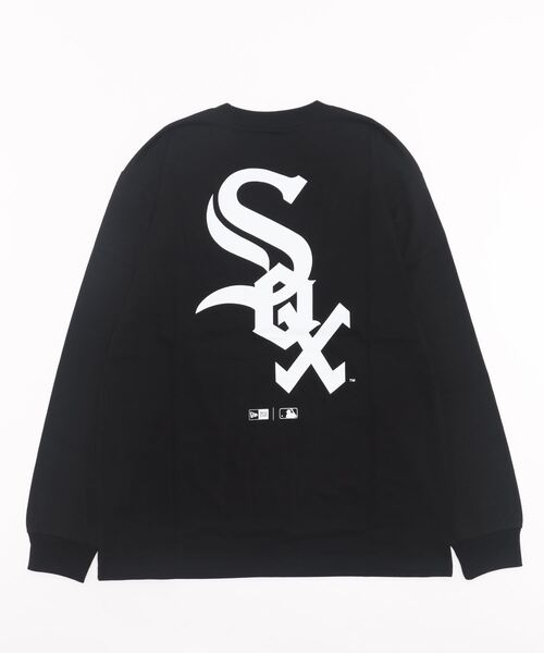 NEW ERA(ニューエラ)の「【NEW ERA/ニューエラ】メジャーリーグ コレクション バックプリントチームロゴ 長袖Tシャツ/ ロングスリーブ/リラックスフィット(Tシャツ/カットソー・メンズ・ブラック/ネイビー/ベージュ/グリーン/ホワイト系その他/ブラック系その他/ホワイト/ライトブルー・L/XL/M)」の4枚目の写真