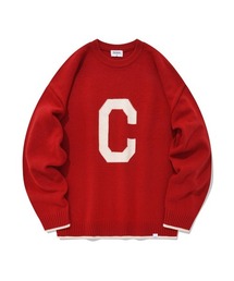【COVERNAT】C LOGO KNIT / カバーナット C ロゴ ニット