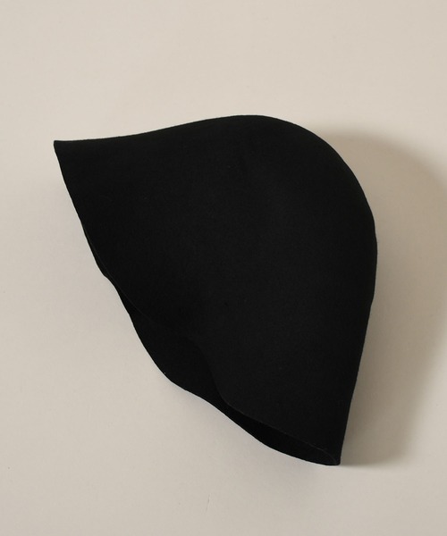 Johnbull（ジョンブル）の「【PAESAGGIO DELLA TOSCANA】ウールハット（ハット・レディース・ブラック/ダークブラウン・FREE）」の4枚目の写真